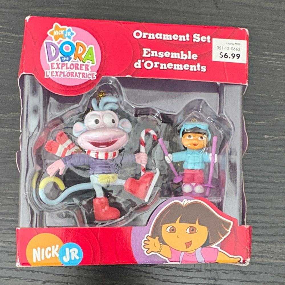 Dora the Explorer Ornament Set - Multicolor